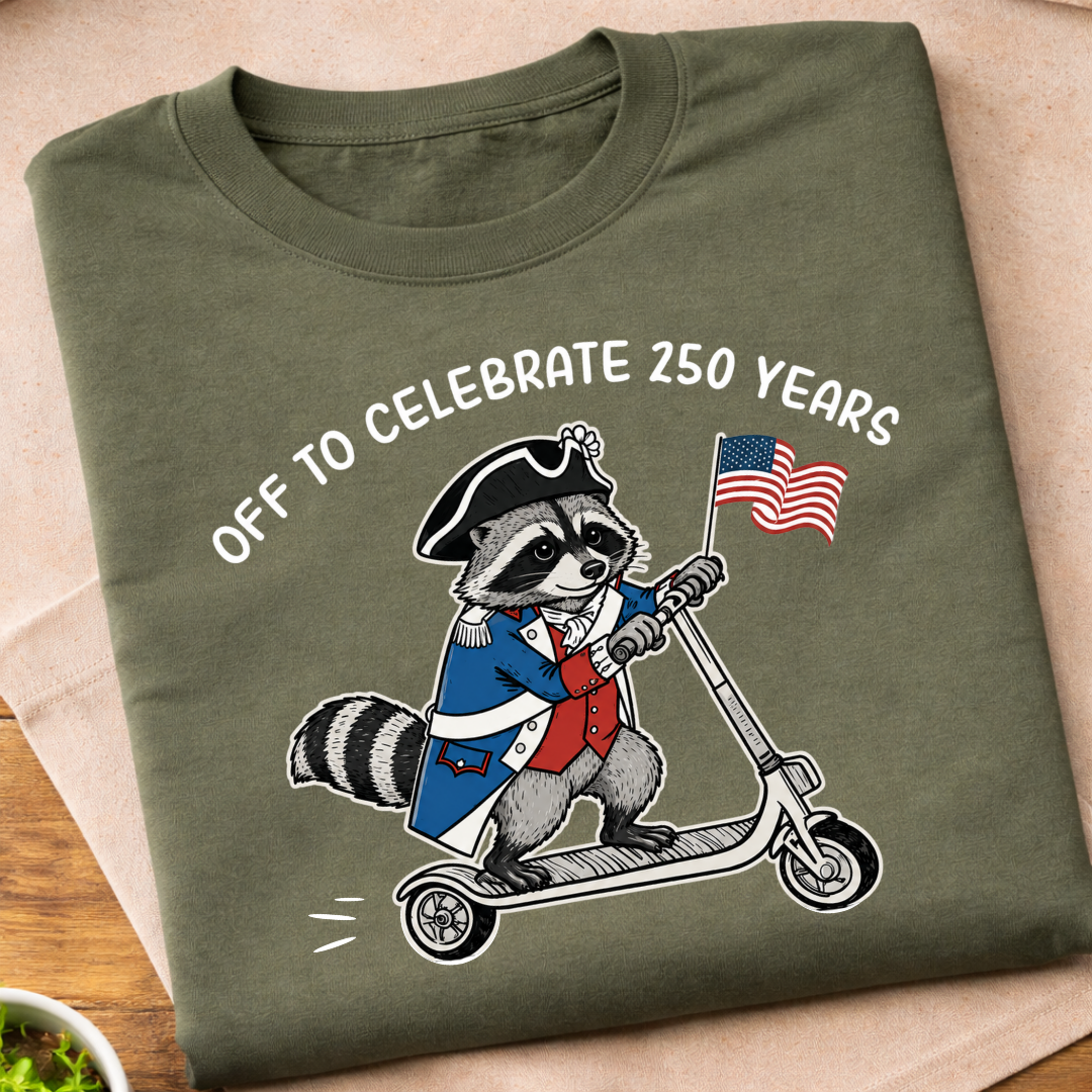 Off To Celebrate 250 Years T-Shirt