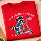 Off To Celebrate 250 Years T-Shirt