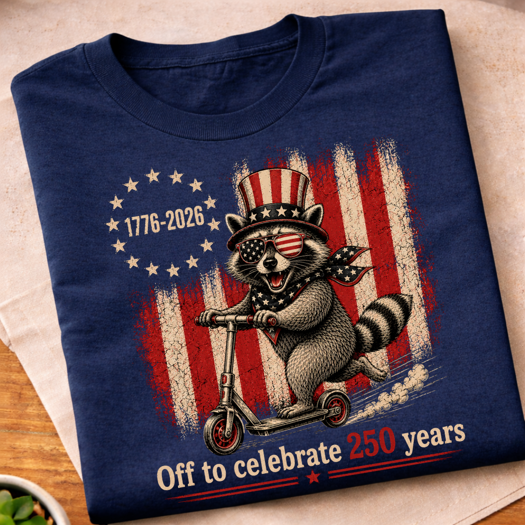 Off To Celebrate 250 T-Shirt
