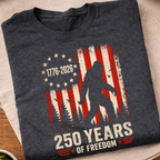 Bigfoot 250 Years America T-Shirt