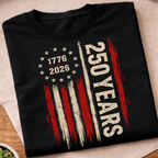 250 Years Flag T-Shirt