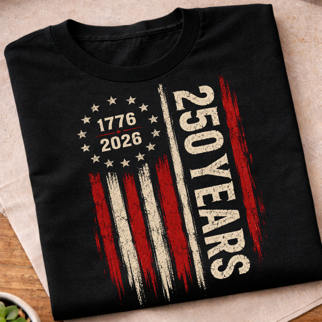 250 Years Flag T-Shirt