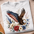 Floral 250 Years Eagle T-Shirt
