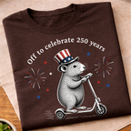 Off to Celebrate 250 Years T-Shirt