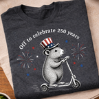 Off to Celebrate 250 Years T-Shirt
