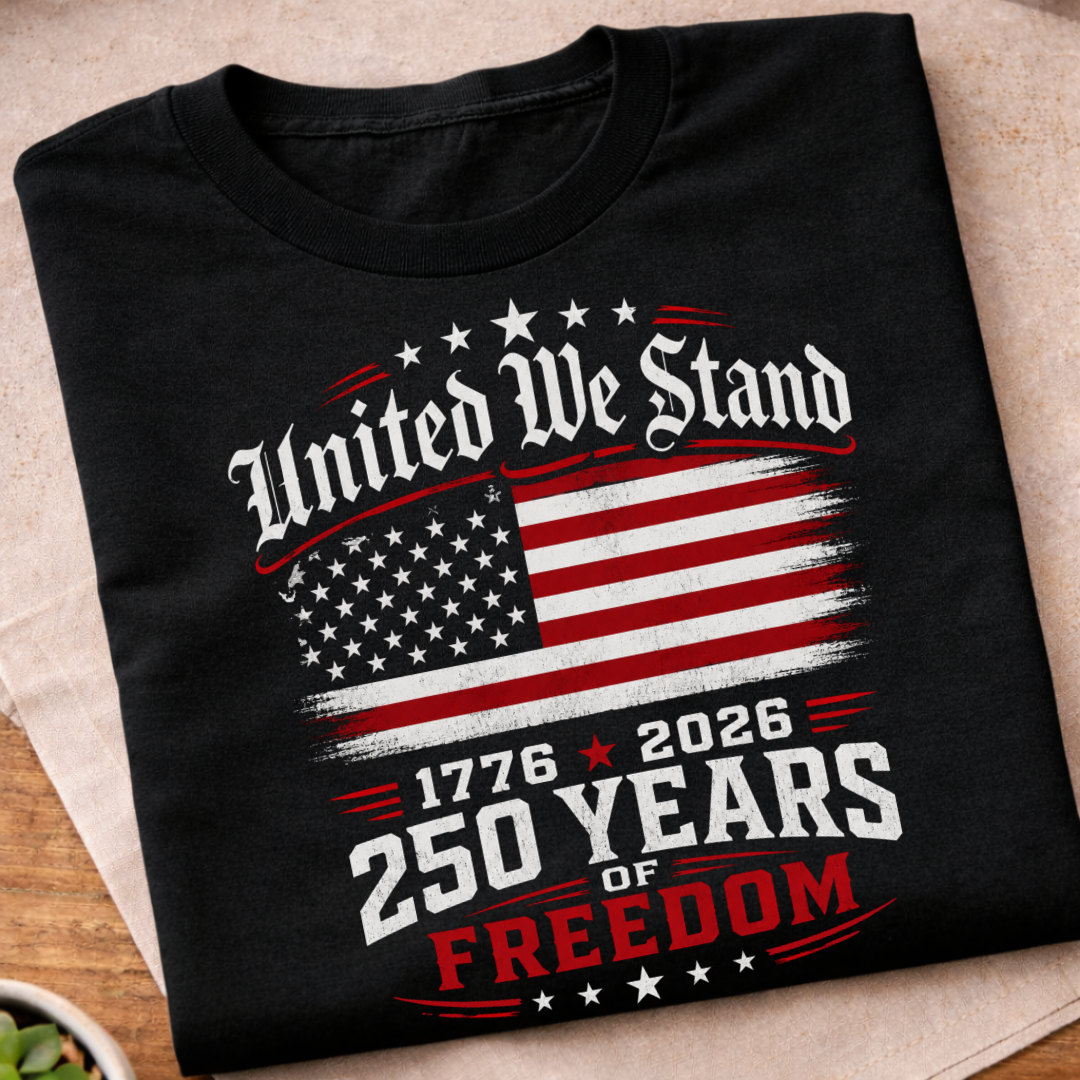 United We Stand 250 Years T-Shirt