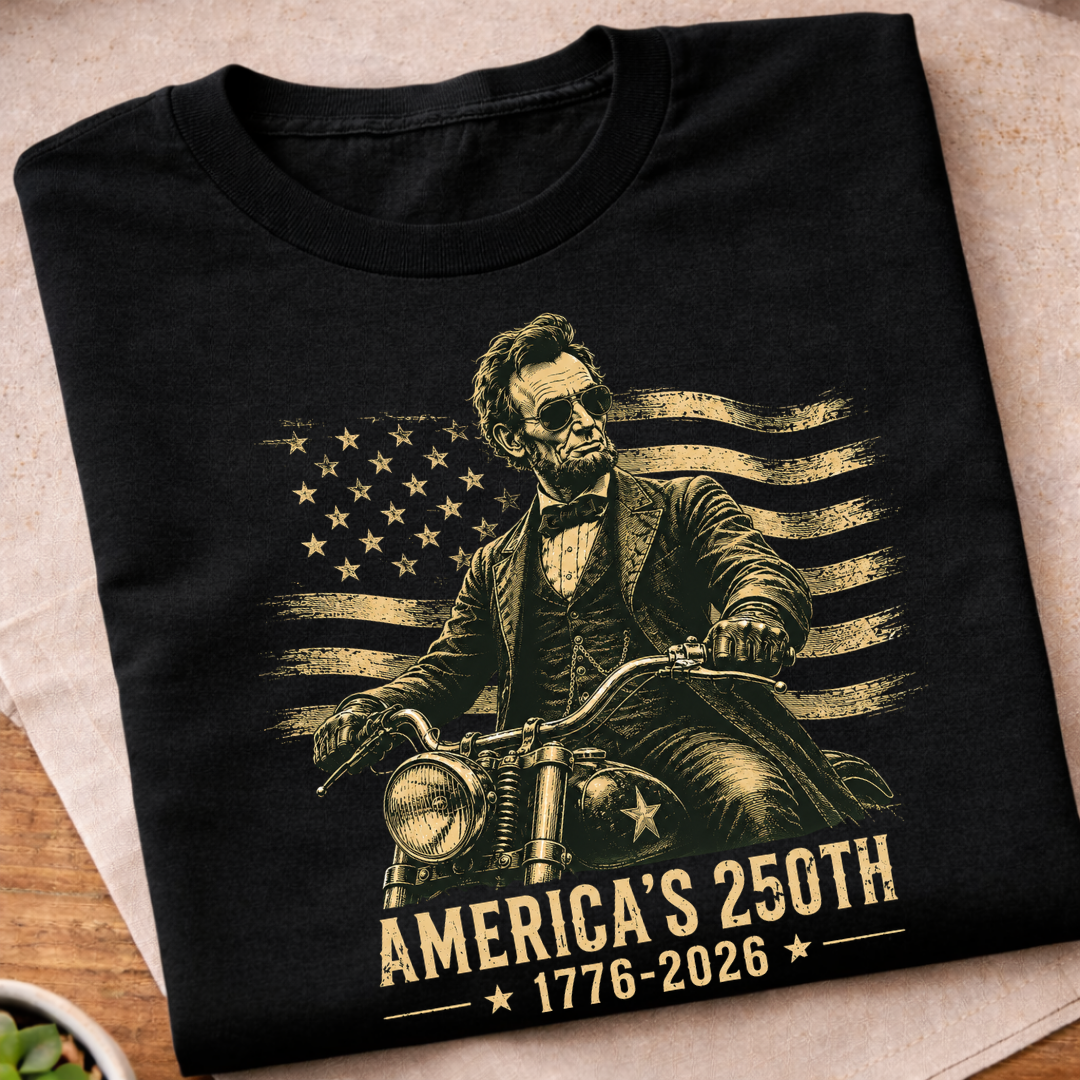 America’s 250th Lincoln Rider T-Shirt