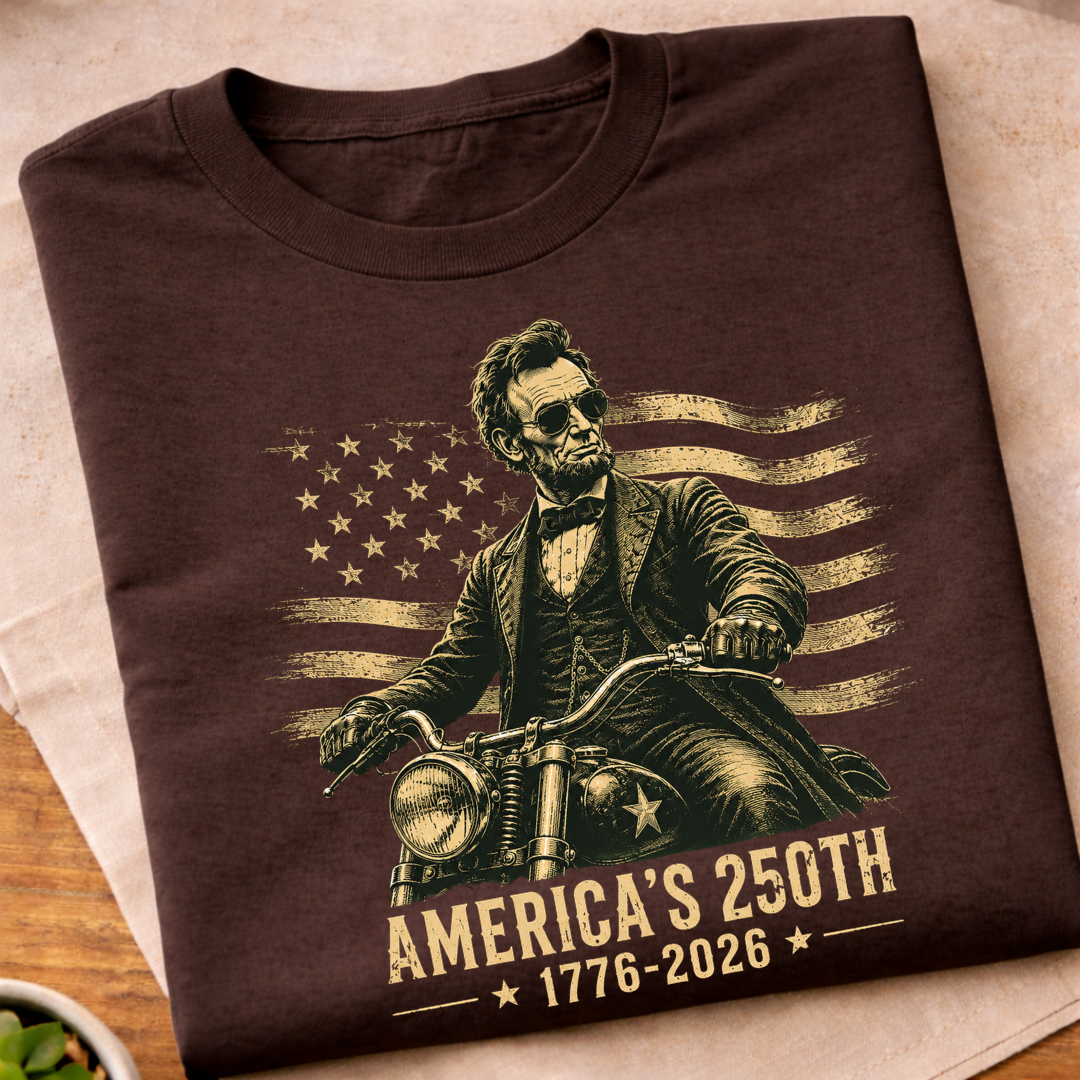 America’s 250th Lincoln Rider T-Shirt