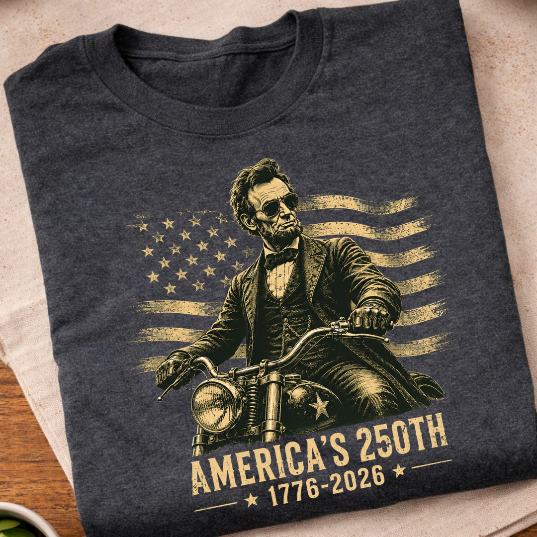 America’s 250th Lincoln Rider T-Shirt
