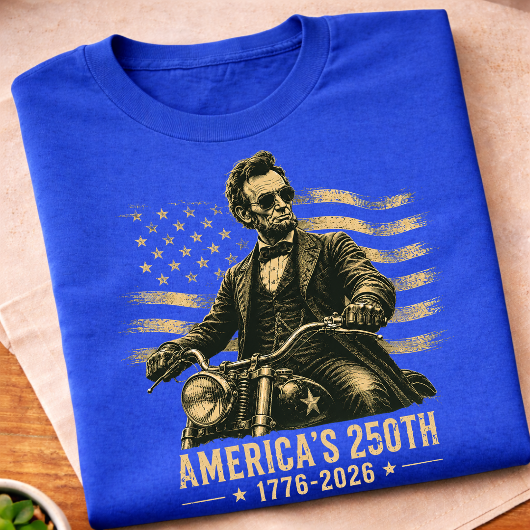America’s 250th Lincoln Rider T-Shirt