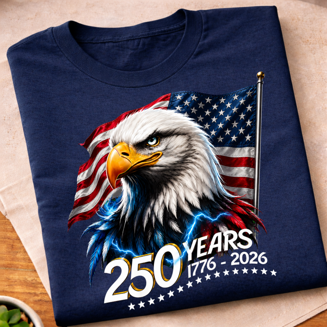 250 Years 1776-2026 T-Shirt