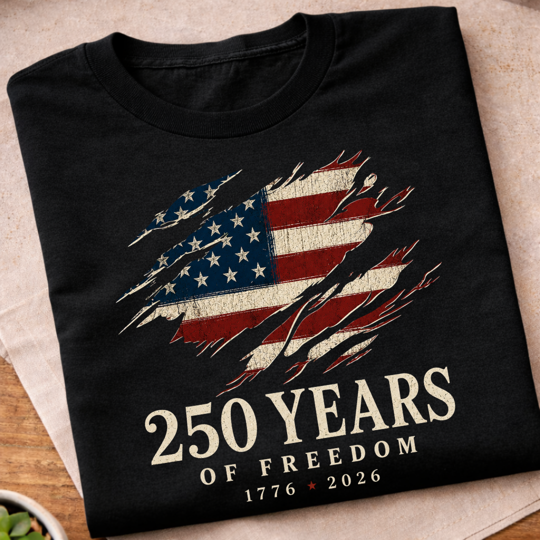 250 Years Of Freedom USA T-Shirt