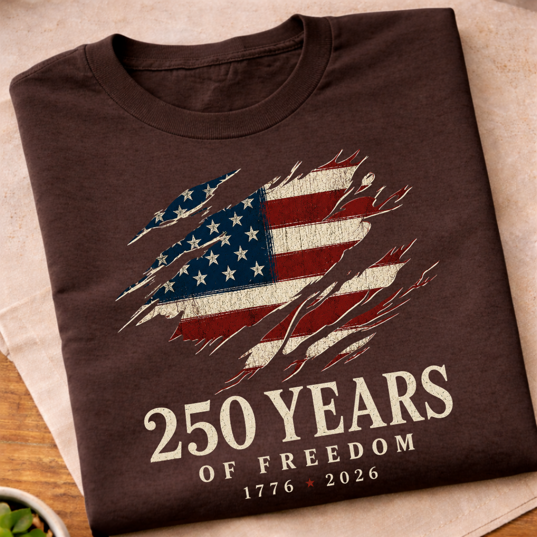 250 Years Of Freedom USA T-Shirt