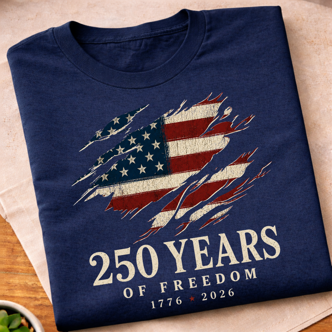 250 Years Of Freedom USA T-Shirt