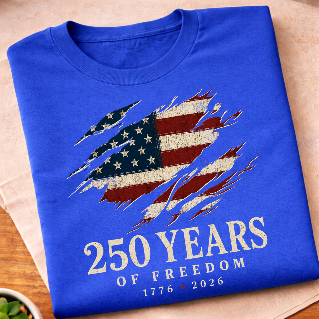 250 Years Of Freedom USA T-Shirt