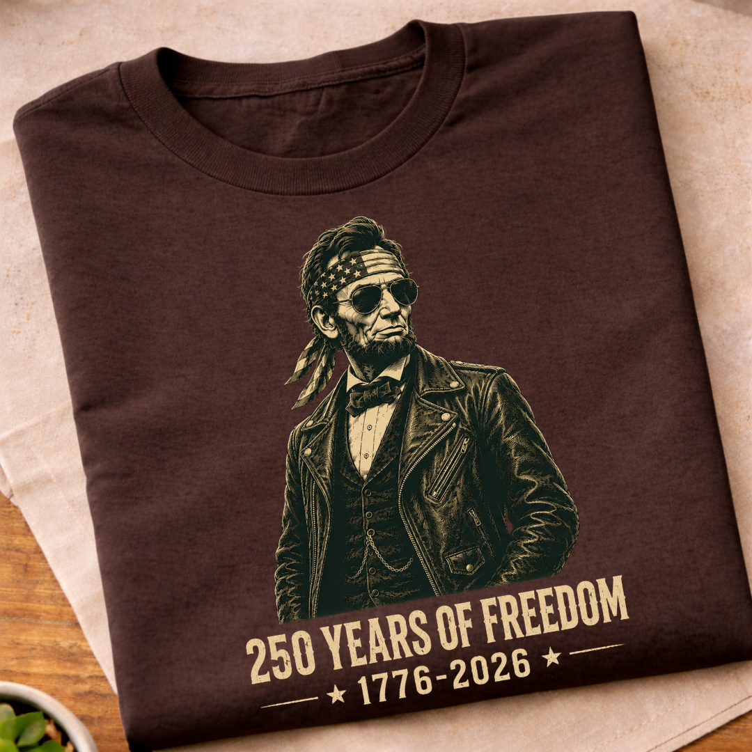 Lincoln 250 Years Of Freedom T-Shirt