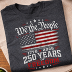 250 Years Of Freedom USA T-Shirt