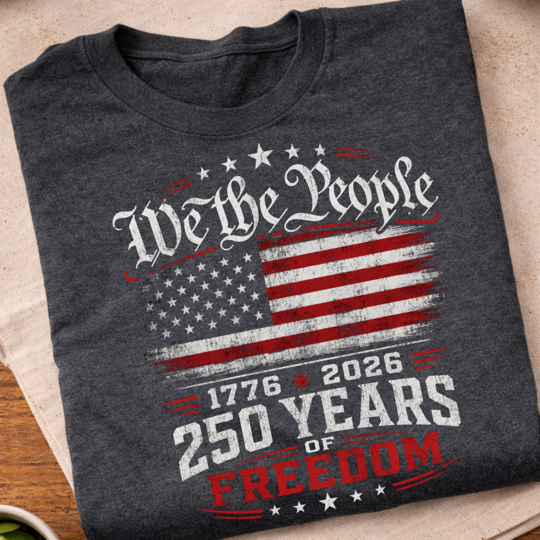 250 Years Of Freedom USA T-Shirt