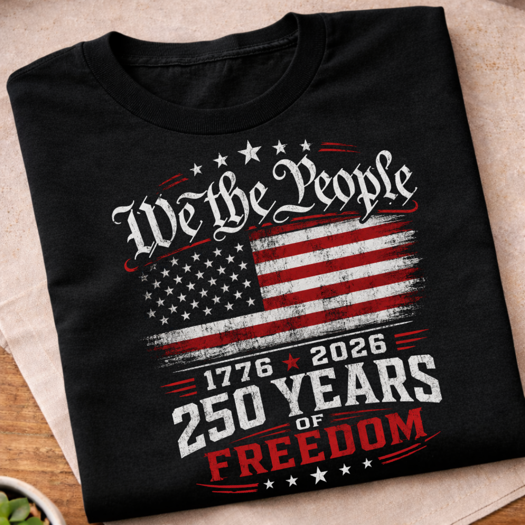 250 Years Of Freedom USA T-Shirt