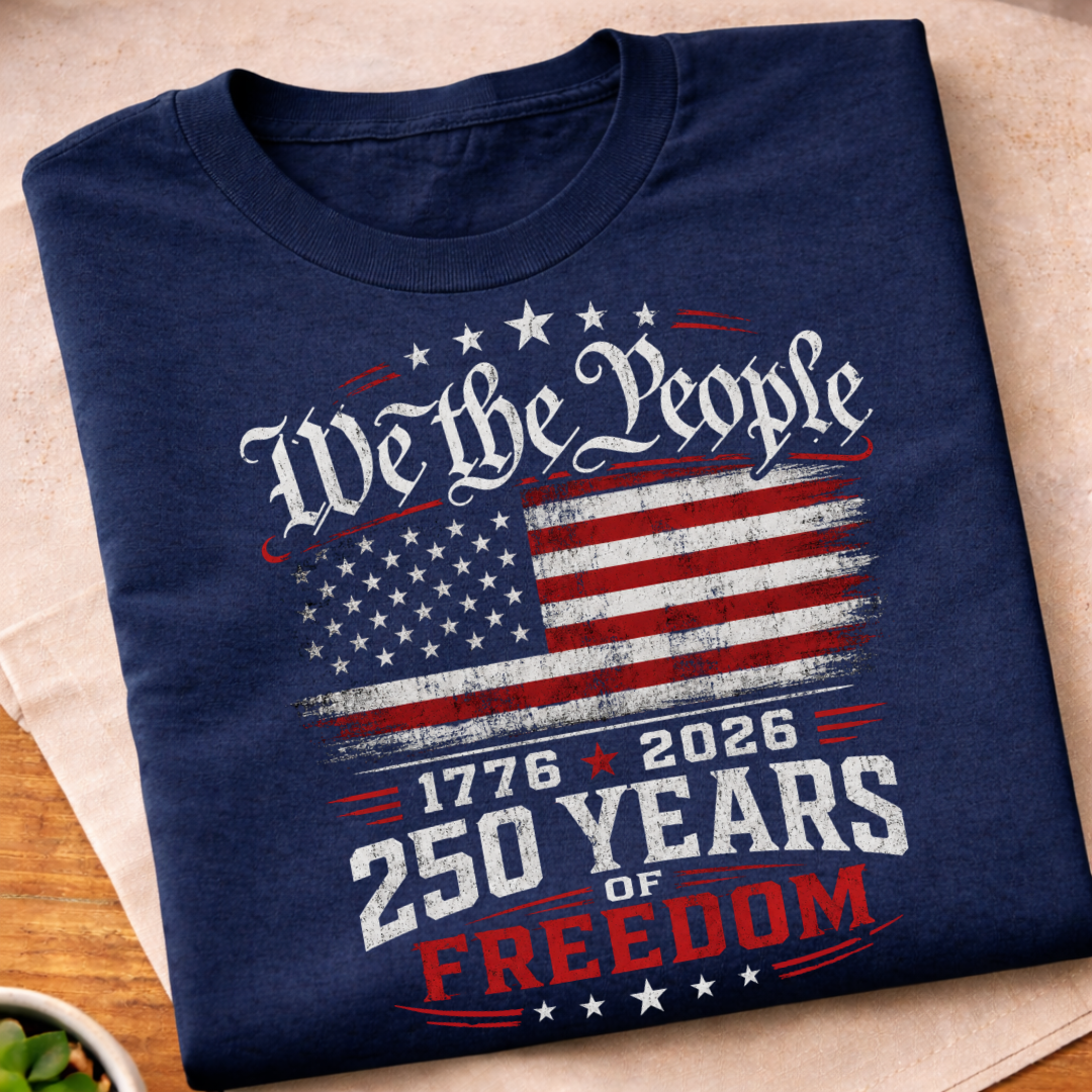 250 Years Of Freedom USA T-Shirt