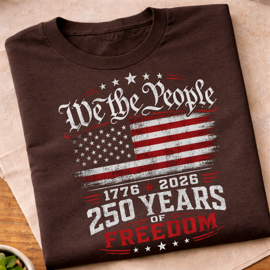 250 Years Of Freedom USA T-Shirt