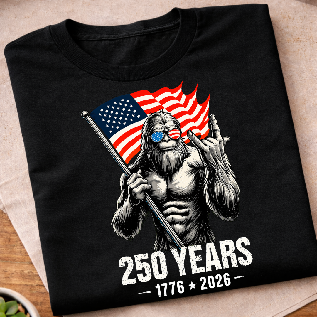 250 Years Bigfoot T-Shirt