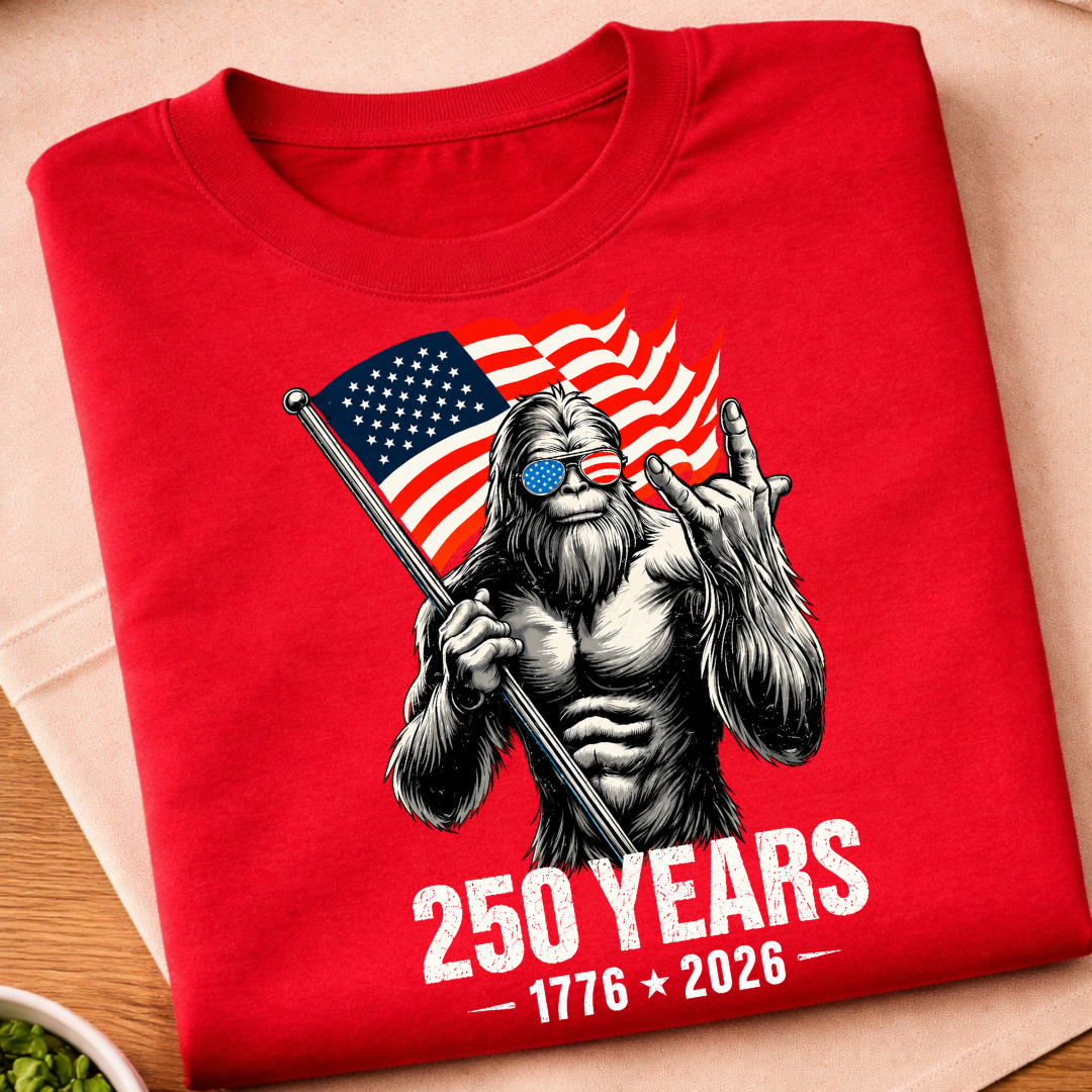 250 Years Bigfoot T-Shirt