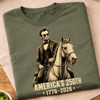 Abraham Lincoln 250 Years T-Shirt