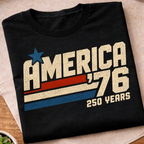Retro America 76' 250 Years T-Shirt