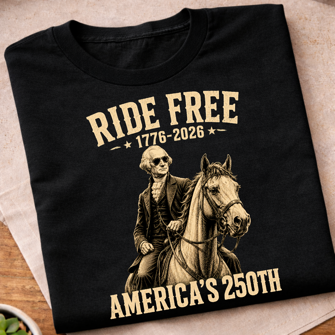 George Washington Ride Free 250 T-Shirt