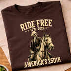George Washington Ride Free 250 T-Shirt