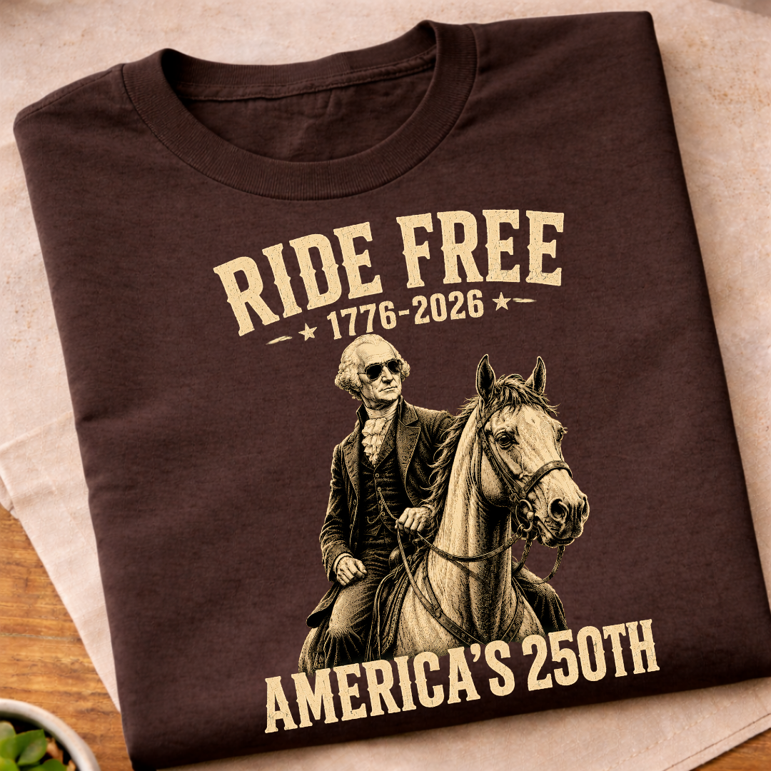 George Washington Ride Free 250 T-Shirt