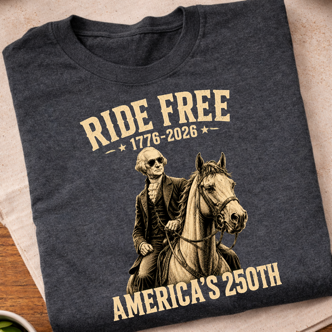 George Washington Ride Free 250 T-Shirt