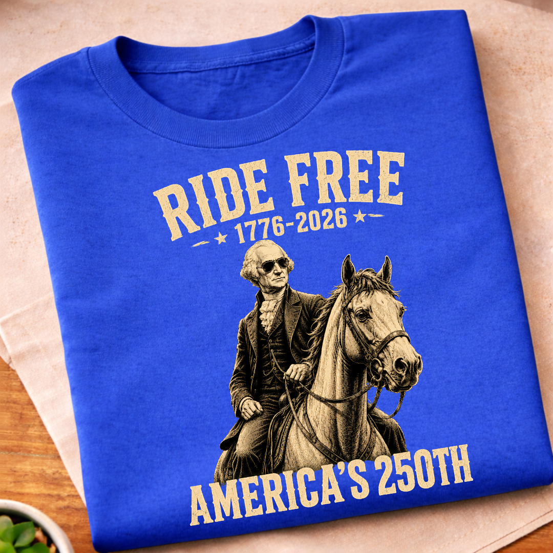 George Washington Ride Free 250 T-Shirt