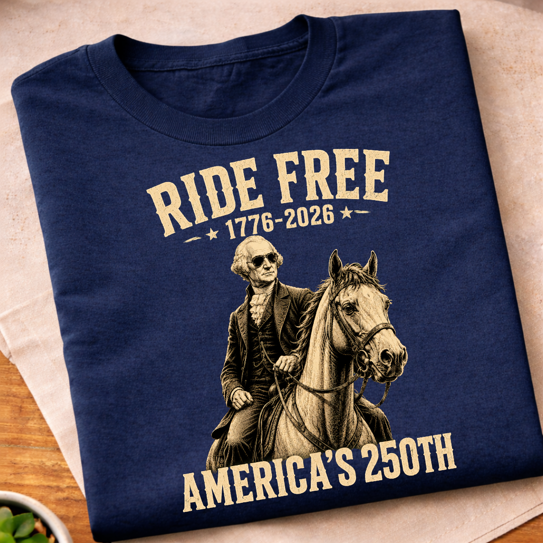 George Washington Ride Free 250 T-Shirt