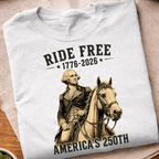 Ride Free 1776 2026 T-Shirt