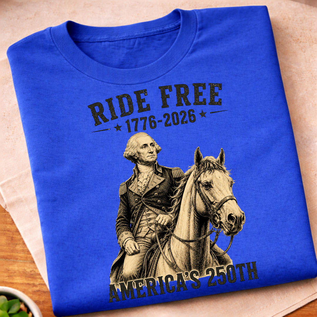 Ride Free 1776 2026 T-Shirt