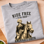 Ride Free 1776 2026 T-Shirt
