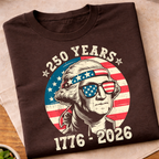 George Washington 250 Years USA T-Shirt