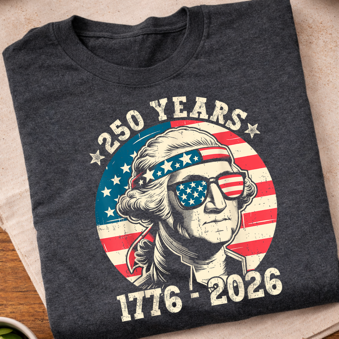 George Washington 250 Years USA T-Shirt