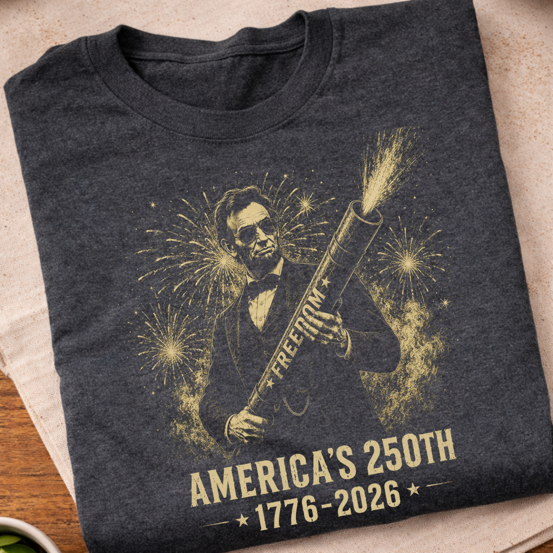 Abraham Lincoln 250 Years T-Shirt