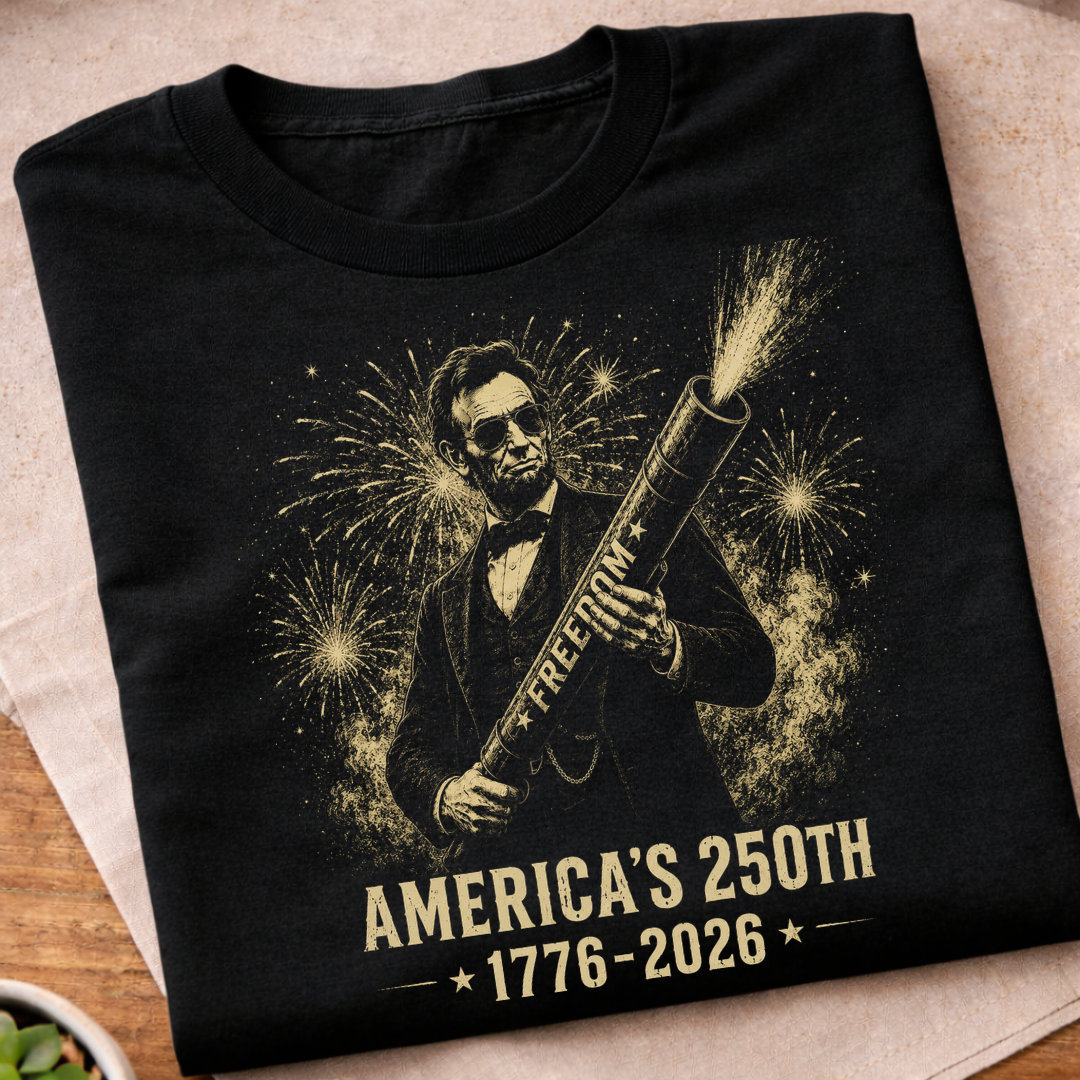 Abraham Lincoln 250 Years T-Shirt