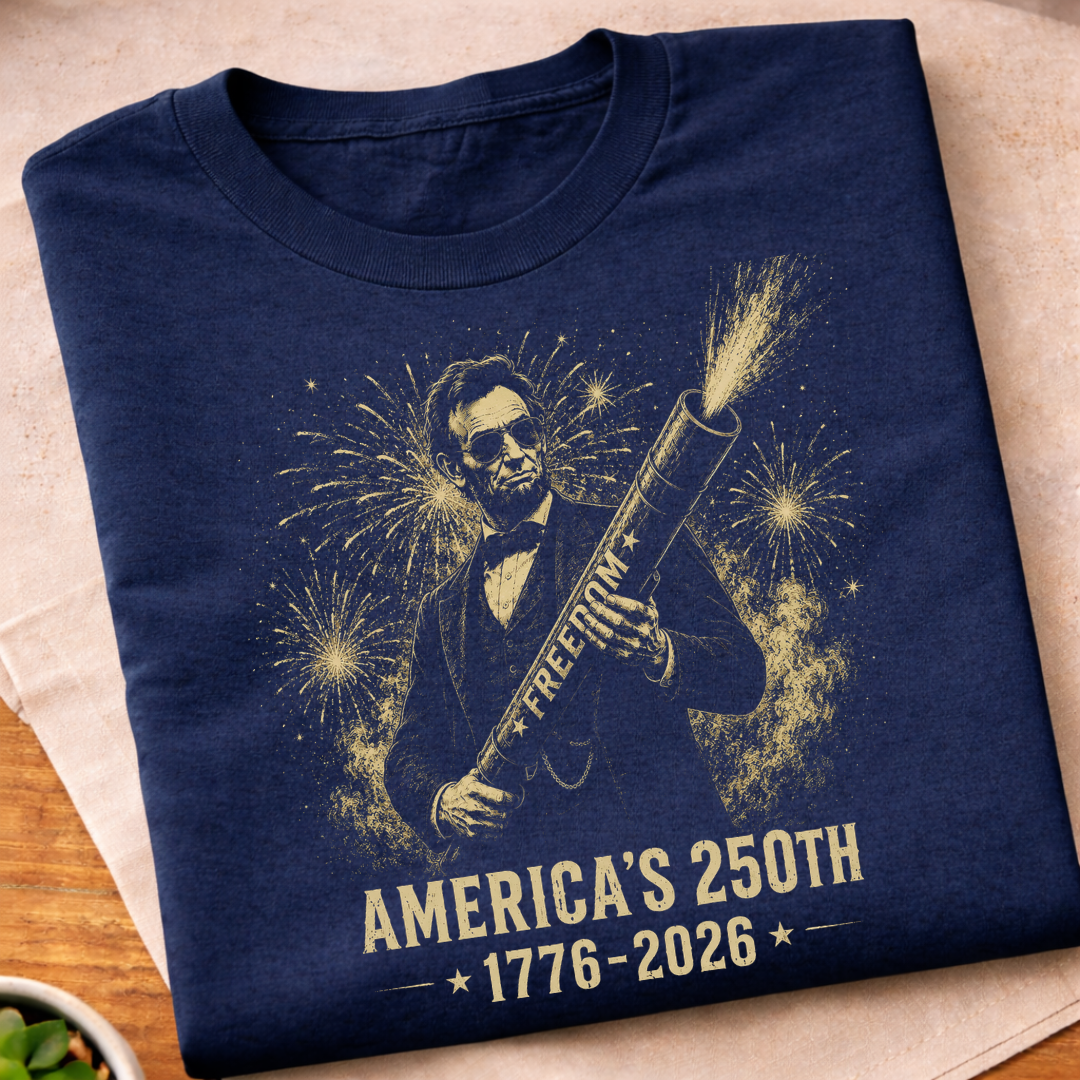 Abraham Lincoln 250 Years T-Shirt