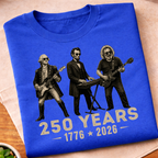 Washington Abraham Jerry 250 Years T-Shirt
