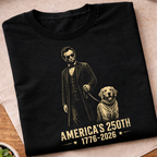 Abraham Lincoln 250 Years T-Shirt