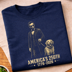 Abraham Lincoln 250 Years T-Shirt