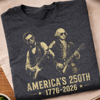 Abe With George Washington 250 Years T-Shirt
