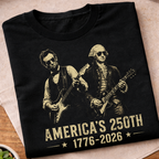 Abe With George Washington 250 Years T-Shirt