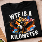 WTF is a Kilometer Abe Eagle 250 Years T-Shirt