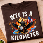 WTF is a Kilometer Abe Eagle 250 Years T-Shirt
